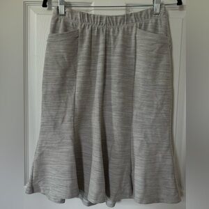 Grey skirt with pockets. Home made. Size M / 4.